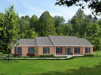 Plan 1856 Front View
