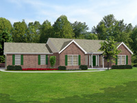 Plan 2184 Front View