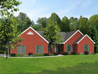 Plan 2218 Front View