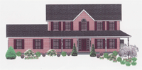 Plan 2330 Front View