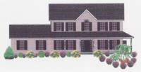 Plan 2410 Front View