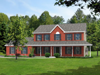 Plan 2410 Front View