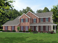 Plan 3018P Front View